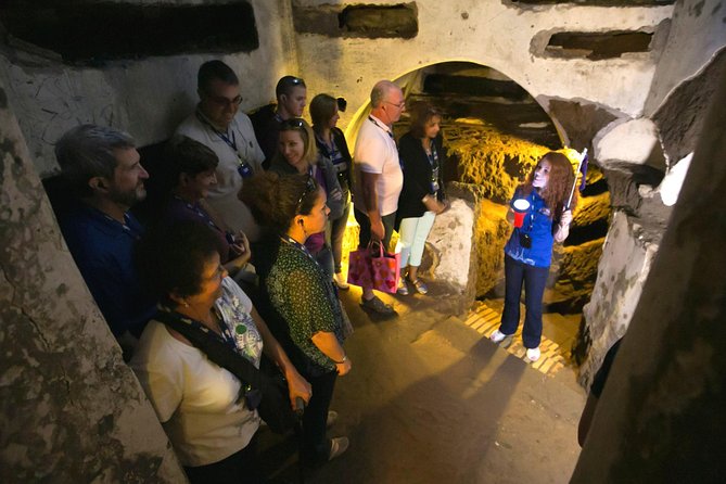Exclusive After-Hours: Crypts, Catacombs & Bone Chapel Tour - The audio guide in the crypt: your best tool for not missing details