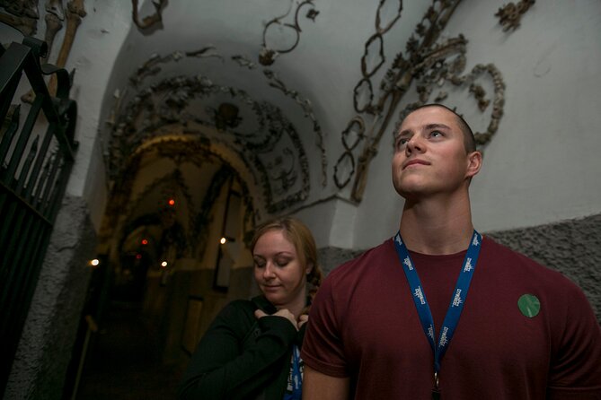 Exclusive After-Hours: Crypts, Catacombs & Bone Chapel Tour - Catacombs of Priscilla after dark: the atmosphere you cannot fake