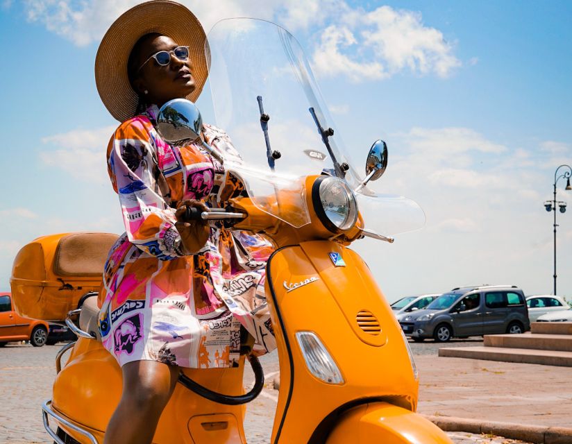 Exclusive Rome Vespa Tour with Professional Photographer - Sunset-style locations, including romantic garden moments