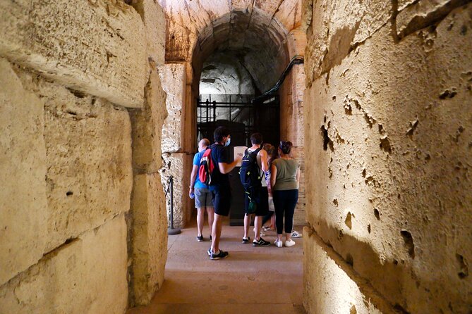 Expert Guided Tour of Colosseum Arena OR Underground, and Forum - How the pacing, headsets, and crowd flow affect your day