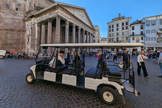 Explore Rome on a Golf Cart: Private Tour - Colosseum from outside and the Forum Romano pass-by