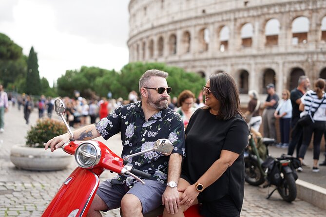 Explore Rome on a Vespa: Uncover the City's Hidden Gems - Starting at the Colosseum: Big Monument, Quick Orientation