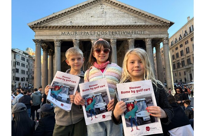 Family Friendly Private Golf Cart Tour of Rome - Key highlights worth circling