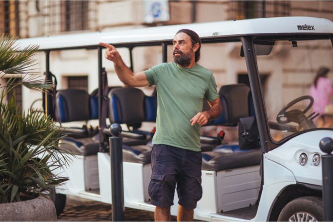 Family Friendly Private Golf Cart Tour of Rome - Pantheon (outside) and Largo Argentina: classic Rome, guided at easy walking distance