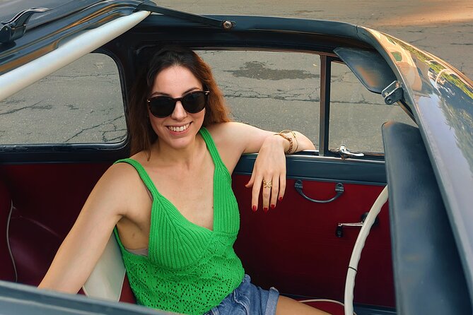 Fiat 500 in Rome - experience with a Roman - Roman Forum and Arco di Giano: getting the commercial heart story