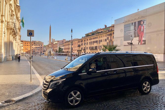 Fiumicino Airport (FCO) to Rome - Private Arrival Transfer - From FCO Arrival Hall to a Driver With Your Name
