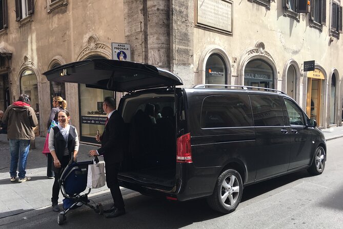 Fiumicino Airport to Rome Hotel - Private Transfer Car Service - What the ride is like once you’re picked up