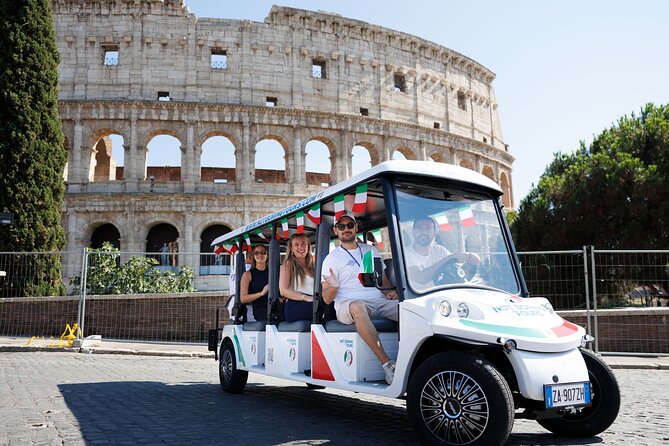 Fun Golf Cart Tour with Music and Gelato in Rome - Vatican Area: St. Peter’s Basilica and the Castel Sant’Angelo Connection
