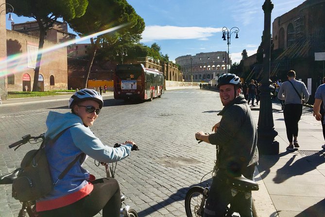 Gems of Rome: Small group E-bike tour with street food stops - Piazza Venezia Finale at Vittorio Emanuele II