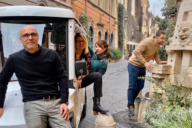German Golfcart Tour - Spanish Steps and the view from Trinita del Monti