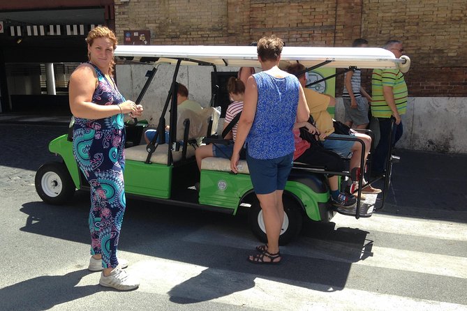 Golf Cart Around Imperial Rome - Circus Maximus: The Big Open Space Behind the Columns