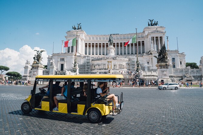 Golf Cart Driving Tour: Rome Express in 1.5 hrs - Meeting at V. Monterone,19 and the Cart Setup in Plain Terms