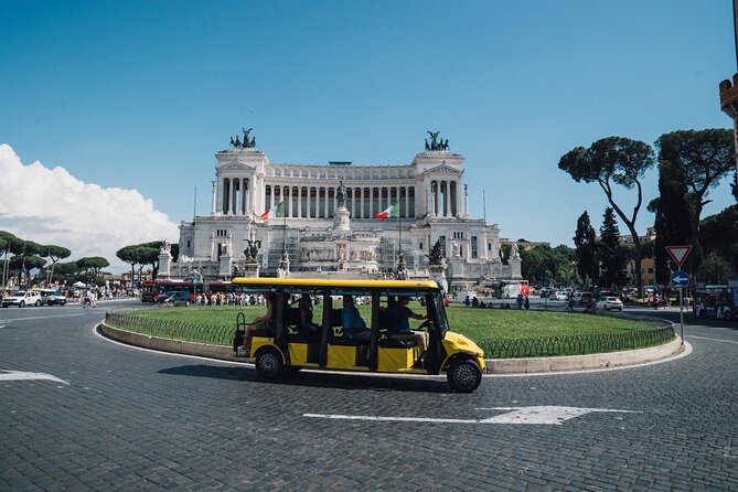 Golf Cart Small-Group Guided Tour: Rome City Highlights - Golf carts, headsets, and the value of a “highlights first” plan