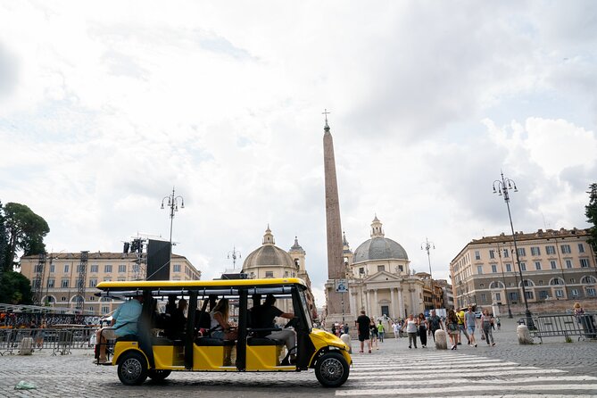Golf Cart Small-Group Guided Tour: Rome City Highlights - Largo Argentina to Capitoline Hill, then the big monument at Piazza Venezia