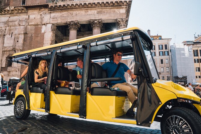 Golf Cart Small-Group Guided Tour: Rome City Highlights - Monti drive-by and ending outside the Colosseum, so you can keep going