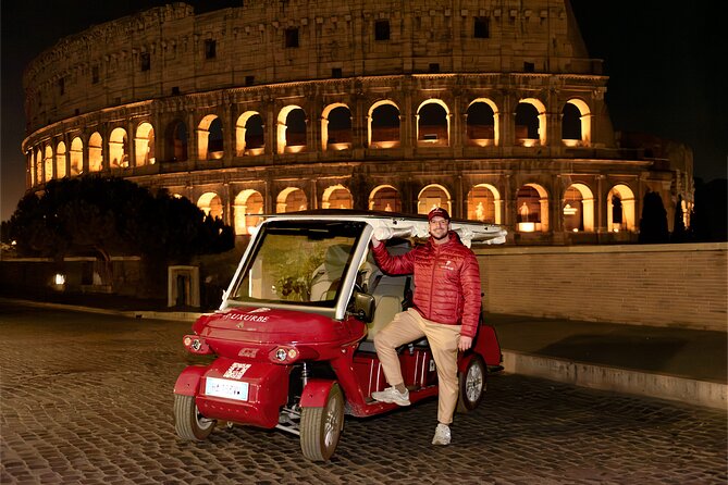 Golf Cart Tour: Express Highlights of Rome by Night - Spanish Steps: a classic start, timed for evening photos