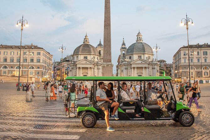 Golf Cart Tour Rome: An Express Adventure to the Top Sights - Birthplace of Rome and Forum views from the cart