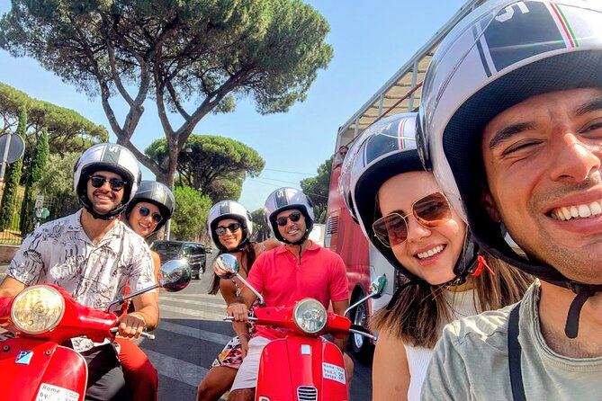 Guided Vespa Tour of Rome – Ride a Vespa with a Local Guide - The Palace Stop You Hear About, Not Just Drive Past
