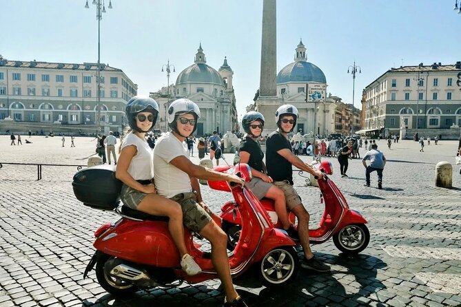 Guided Vespa Tour of Rome – Ride a Vespa with a Local Guide - Piazza Navona and Bernini’s Four Rivers Fountain