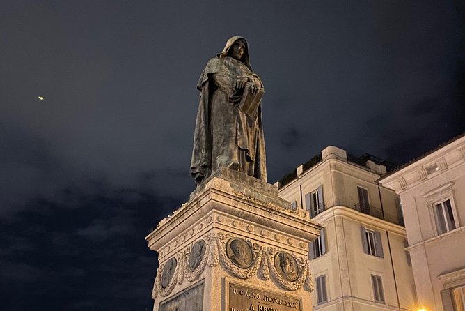 Haunted Rome: Eternal City Night Walking Tour - Piazza Farnese and the price tag on power