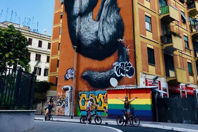 Hidden Rome: Small Group E-Bike Tour with Street Food Stops - Pacing and safety: what to expect on cobblestones and in traffic