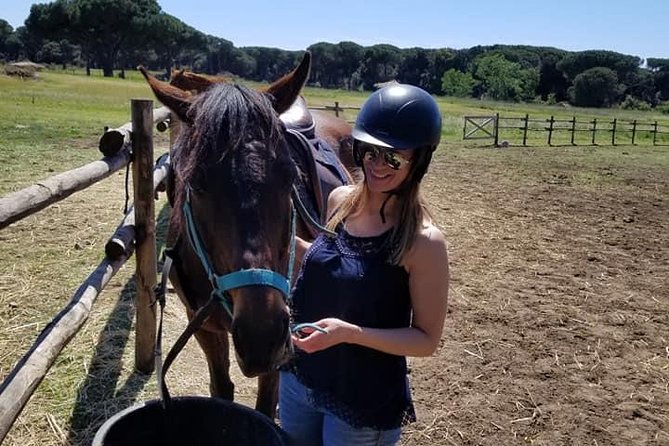 Horse Sanctuary & Trail Ride in Ostia Antica - Food tasting and the gelato start