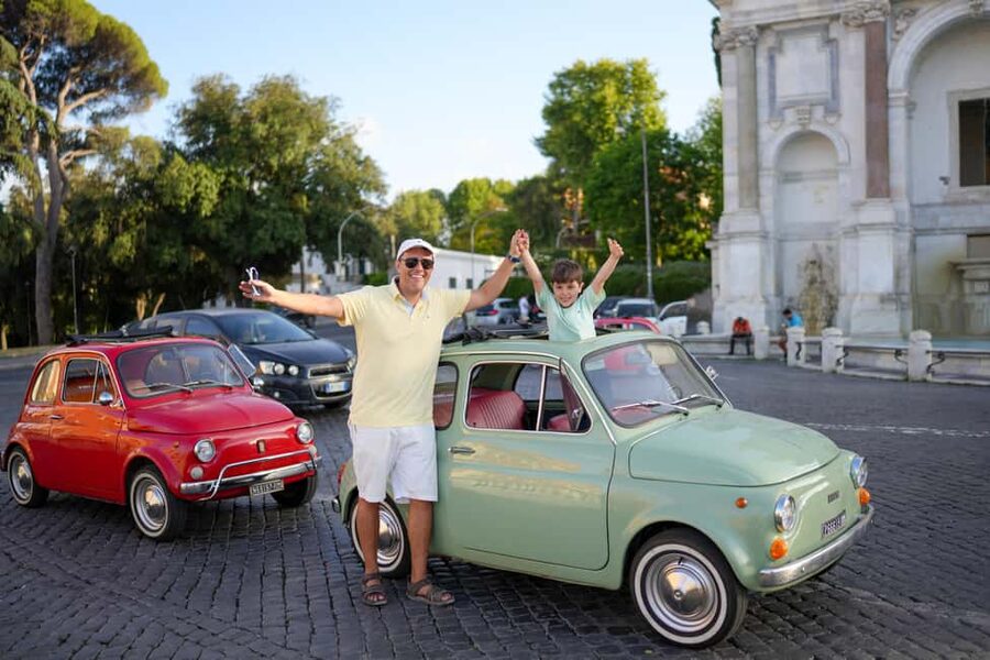 La Dolce Vita: Cruising Rome in a Classic Fiat 500 - The classic Fiat 500 advantage: style, comfort, and focus