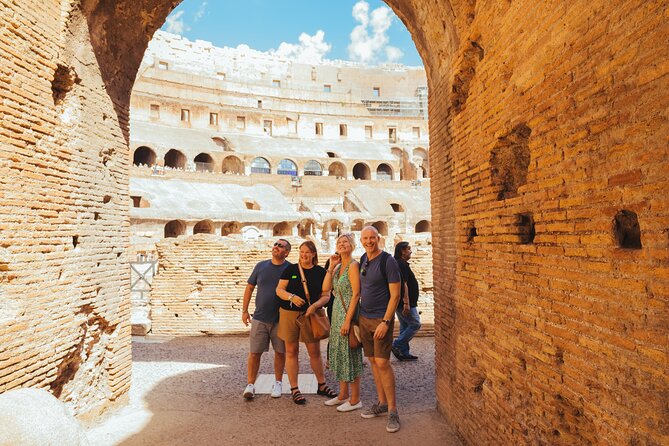 Last Entry Colosseum, Arena Access, Rooftop Aperitif Private Tour - Palatine Hill and the Roman Forum in late-day light