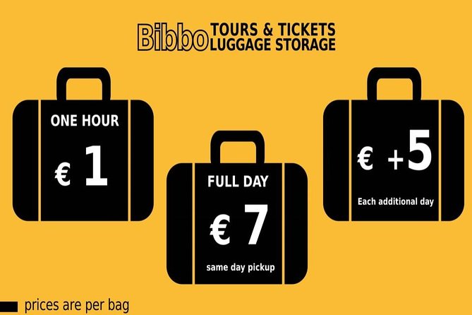 Luggage Storage in Rome City Center - Key points to know before you store your bags