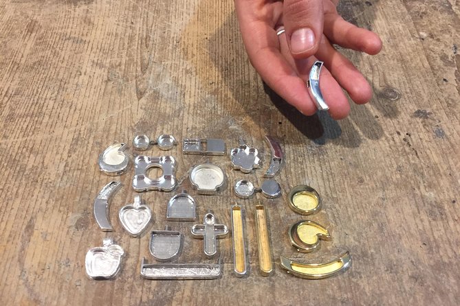 Micromosaic Jewelry Workshop in Rome, Italy - Choose your pendant, materials, and the finished keepsake