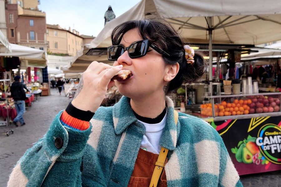 No Diet Club - Unique local Food Tour in Rome! (Trastevere) - Suppli plus red-tinged pizza: the savory heart of the route