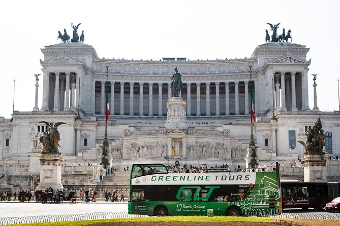 Panoramic Open Hop-on Hop-off Bus Tour 1 ticket x 3 routes - Starting points that save time: Via Cavour and Termini terminals