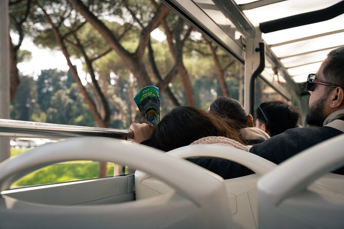 Panoramic Open Hop-on Hop-off Bus Tour 1 ticket x 3 routes - Stop-by-stop: the Santa Maria Maggiore to Colosseum ancient backbone