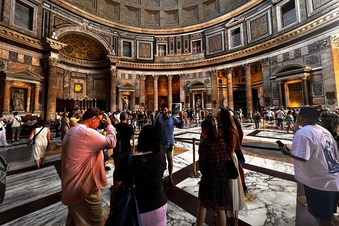 Pantheon: Semi-private Guided Tour with Entry Ticket - Where You Finish: Keep Walking in This Classic Roman Pocket