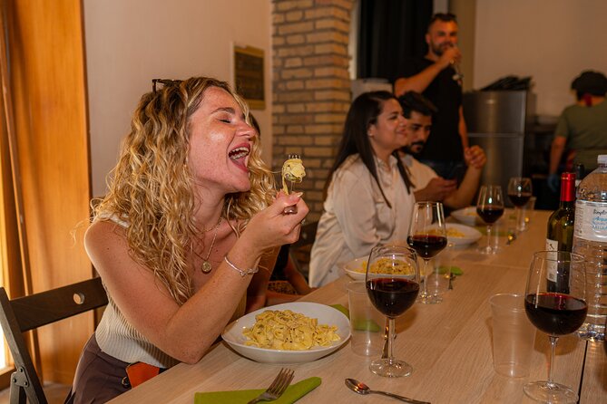 Pasta and Tiramisu Cooking Class Near the Colosseum - Handmade fettuccine: mixing, rolling, cutting, cooking prep