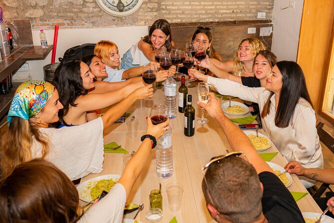 Pasta and Tiramisu Cooking Class Near the Colosseum - The meal, the drinks, and the relaxed sit-down finish