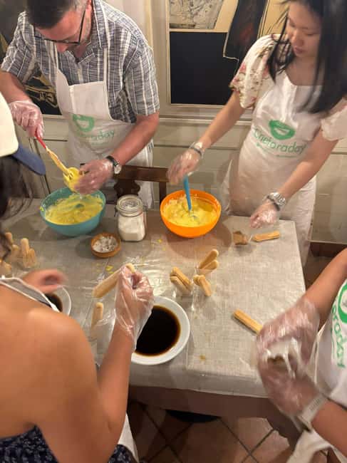 Pasta and tiramisù Cooking class with Wine at Piazza Navona - Who should book this cooking class, and who might not love it