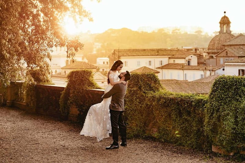 Photoshoot in Rome for couples - Choosing the right Rome couples shoot, 30 minutes or a full Golden Hour plan