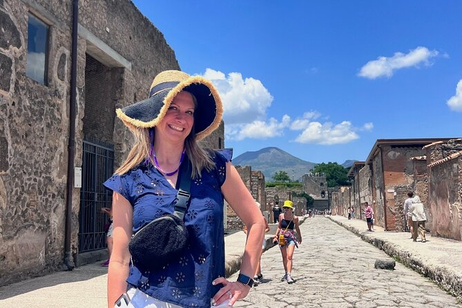 Pompeii & Herculaneum by Train from Rome with Pizza Lunch - Pompeii: skip-the-line entry plus a guided walk through AD 79