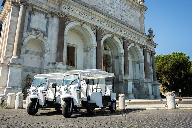 Private 2 Hour VIP Tuk Tuk Tour with Hotel Pickup and Prosecco - Caracalla Baths in a short window that feels meaningful