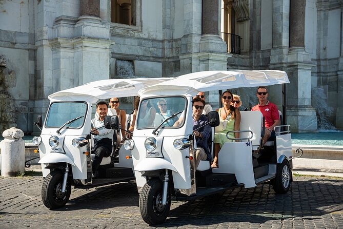 Private Electric Tuktuk Tour of Rome with Prosecco and Pickup - Key highlights you should know before you book