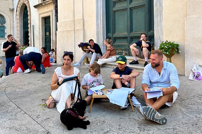 Private Family Scavenger Hunt & Art Lab Tour – Rome Landmarks - The On-the-Spot Art Lab: Comfy Cushions, Real Creativity
