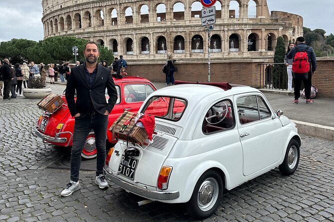 Private Fiat Vintage Tour in Rome - Piazza Navona and the Bernini and Borromini Photo Stop