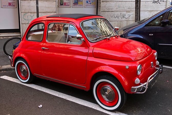 Private Fiat Vintage Tour in Rome - Pantheon: A Quick Front-Facing Photo Moment Outside