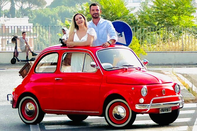 Private Fiat Vintage Tour in Rome - St. Peter’s Square Without the Long Vatican Detour