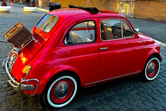 Private Fiat Vintage Tour in Rome - Trevi Fountain: Coin Toss, Photos, and Street Energy
