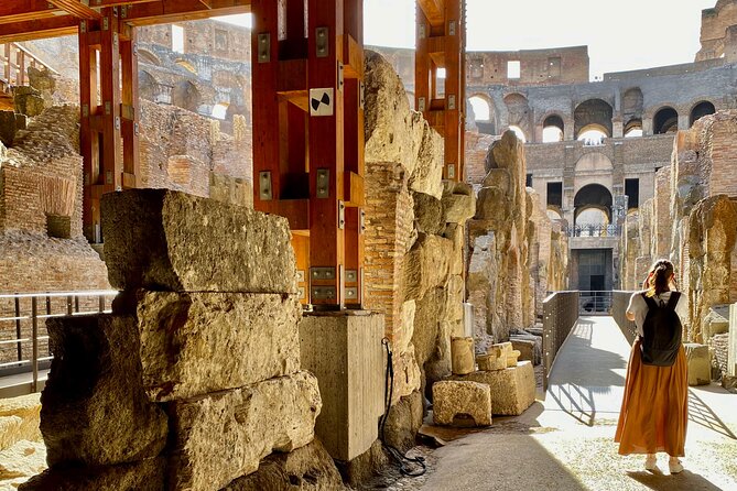 Private Guided Tour of Colosseum Underground OR Arena and Forum - A private route through Rome’s loudest ruins