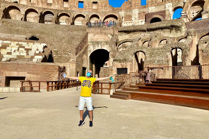 Private Guided Tour of Colosseum Underground OR Arena and Forum - Palatine Hill views, Romulus and Remus, and the Circus Maximus angle