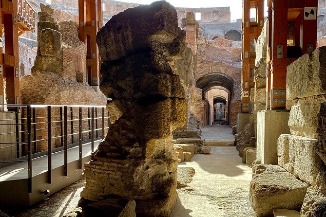 Private Guided Tour of Colosseum Underground OR Arena and Forum - How the guide and audio headsets change everything