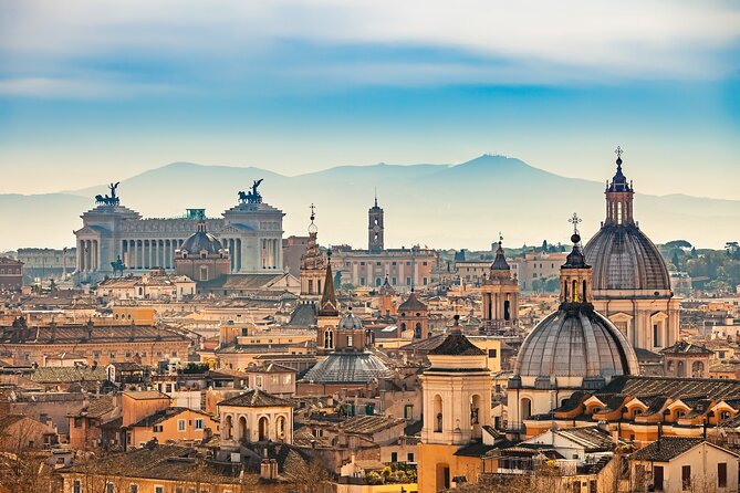 Private Piazza's, Fountains, Monuments & Basilicas Rome Golf Cart - Colosseum, Roman Forum, and Circus Maximus, see the whole system